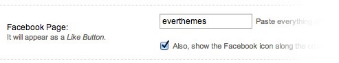 Facebook like button