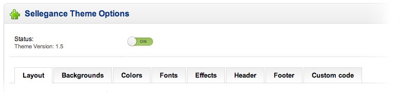 Module tabs