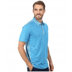 PUMA Golf Heather Stripe Polo PUMA Golf Heather Stripe Polo