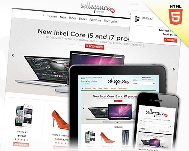 Sellegance - Responsive and clean template for OpenCart